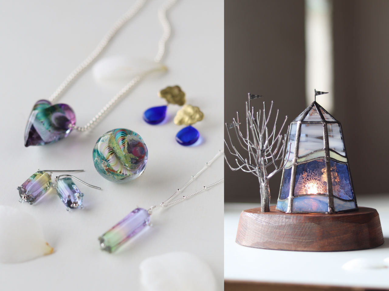 HANAKO GLASS BEADS×雪ガラス展 - ナチュラル・ハーモニー